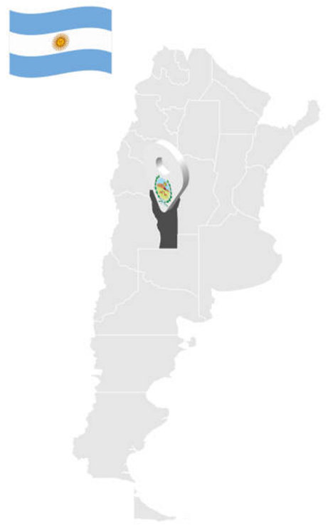 Mapa Argentina - San Luis