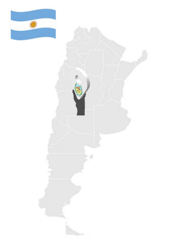 Mapa Argentina - San Luis